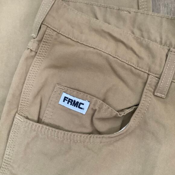 Tyndale Flame Resisitant Tan Work Cargo Pants 38 x 30 NWT - Picture 4 of 11